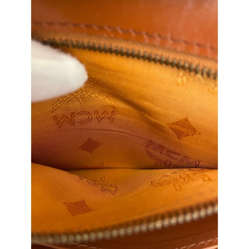 VINTAGE MCM (Michael Cromer Munich) Long Flap Kiss-Lock Wallet EUC - Picture 9 of 12